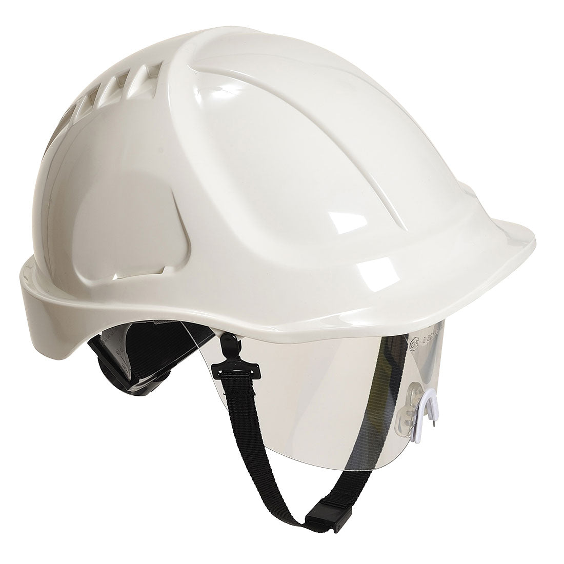 Portwest PW54 Endurance Plus Visor Helmet - White