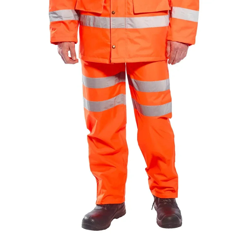 Portwest RT61 Hi-Vis Breathable Rain Trousers