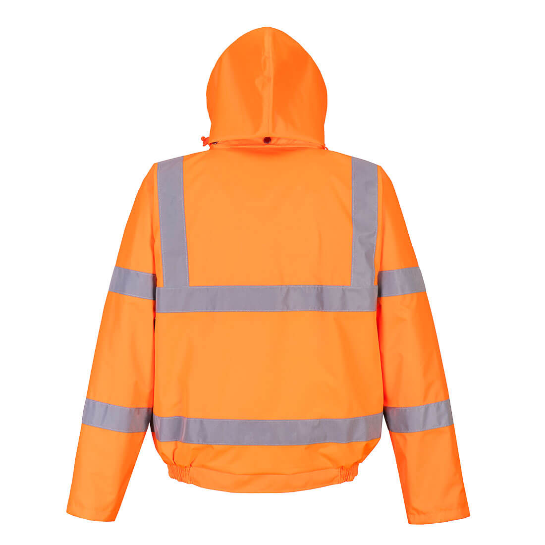 Portwest RT62 Hi-Vis Breathable Rain Bomber Jacket_R