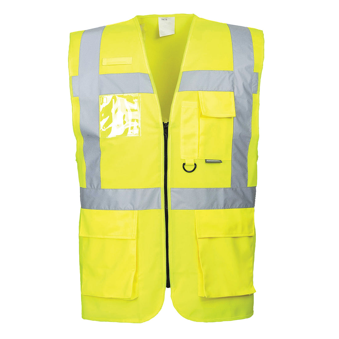 Portwest S476 Berlin Hi-Vis Executive Vest Yellow