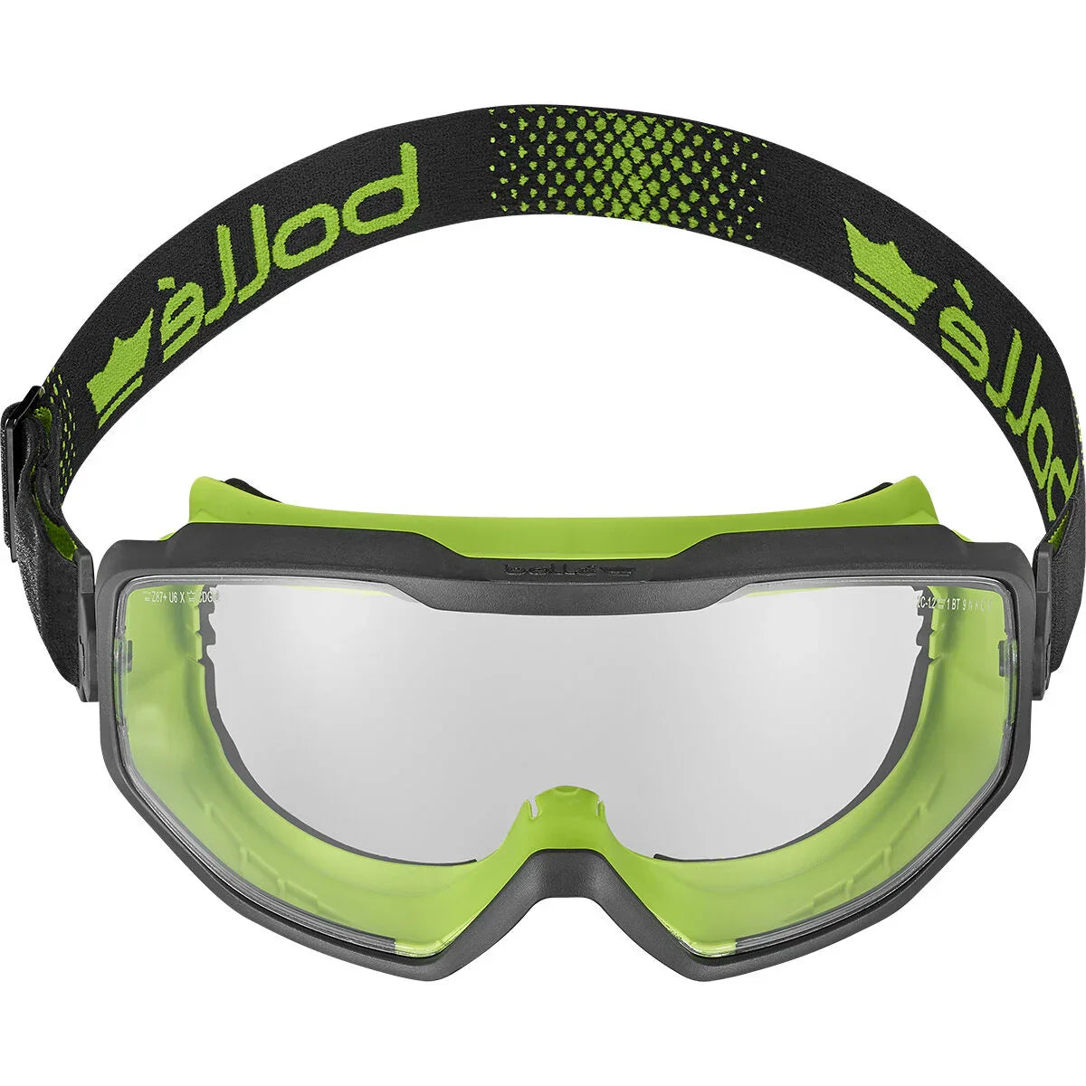 Bolle SPECTRUM Sealed with Foam Clear Safety Goggle - SPECTN15W-02