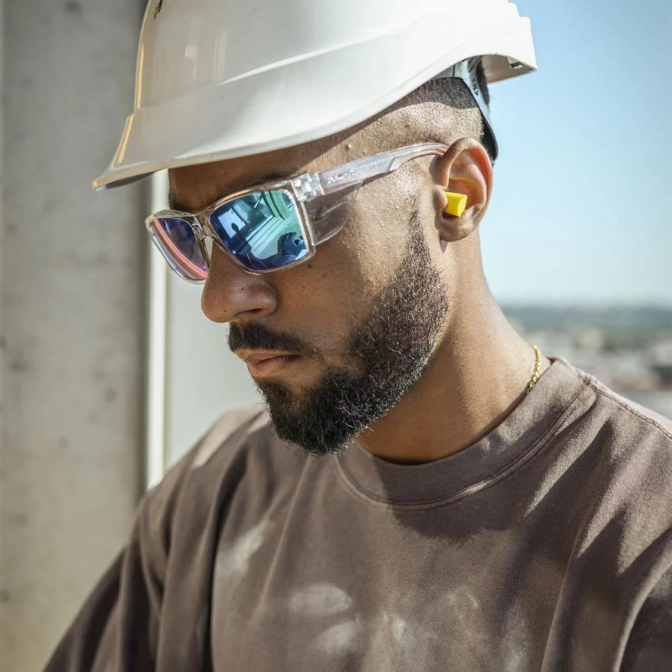 Bolle STKS 420 Cobalt Flash Polarised Safety Glasses 2