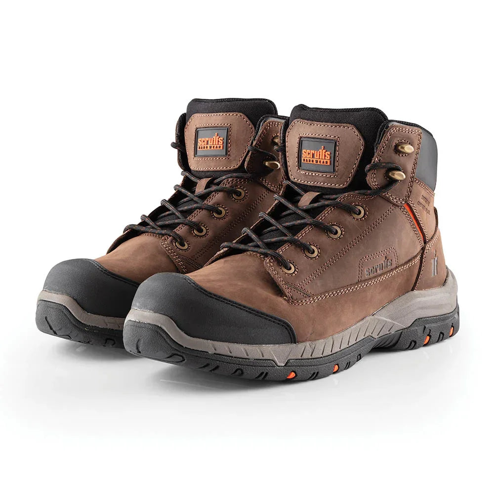 Scruffs Solleret Safety Boots Brown 9