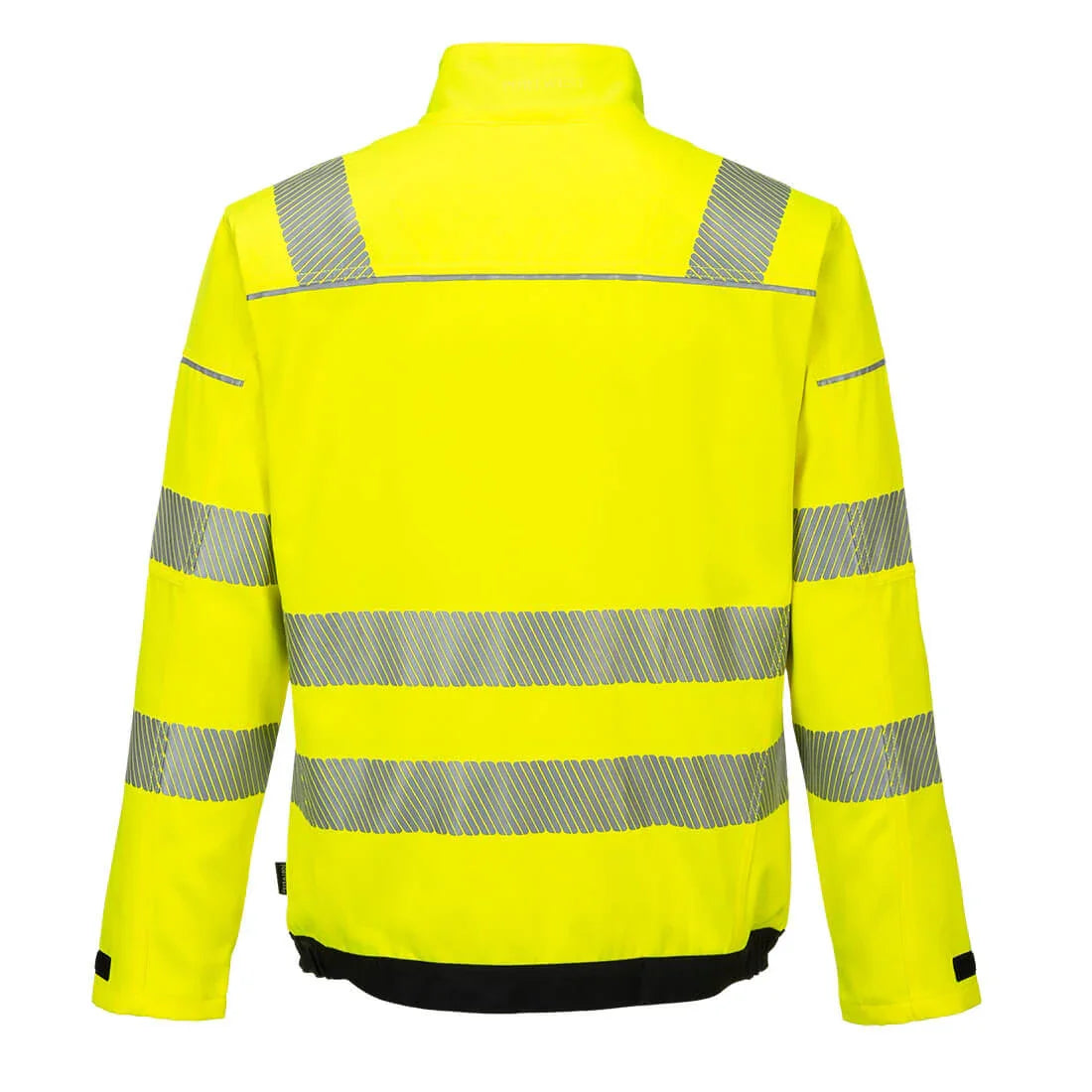 Portwest T500 PW3 Hi-Vis Work Jacket Yellow Black