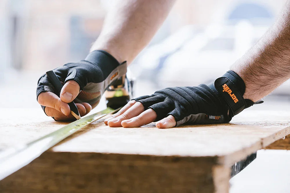 Scruffs Trade Fingerless Gloves Black 1