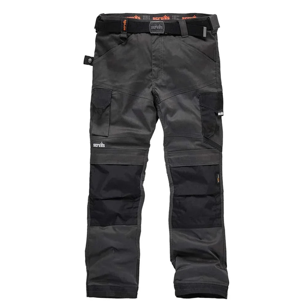 Scruffs Pro Flex Work Trousers Graphite 38" W 32" L