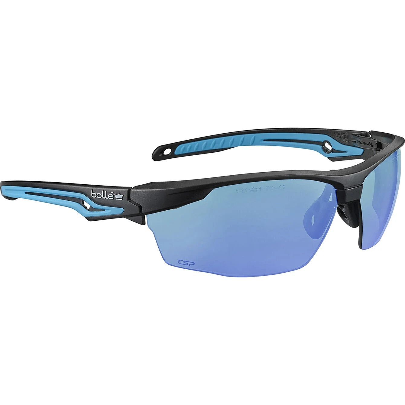 TRYONN40E Bolle TRYON Cobalt Flash Eco-designed Safety Glasses