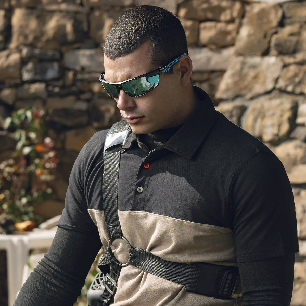 Bolle TRYON Cobalt Flash Eco-designed Safety Glasses