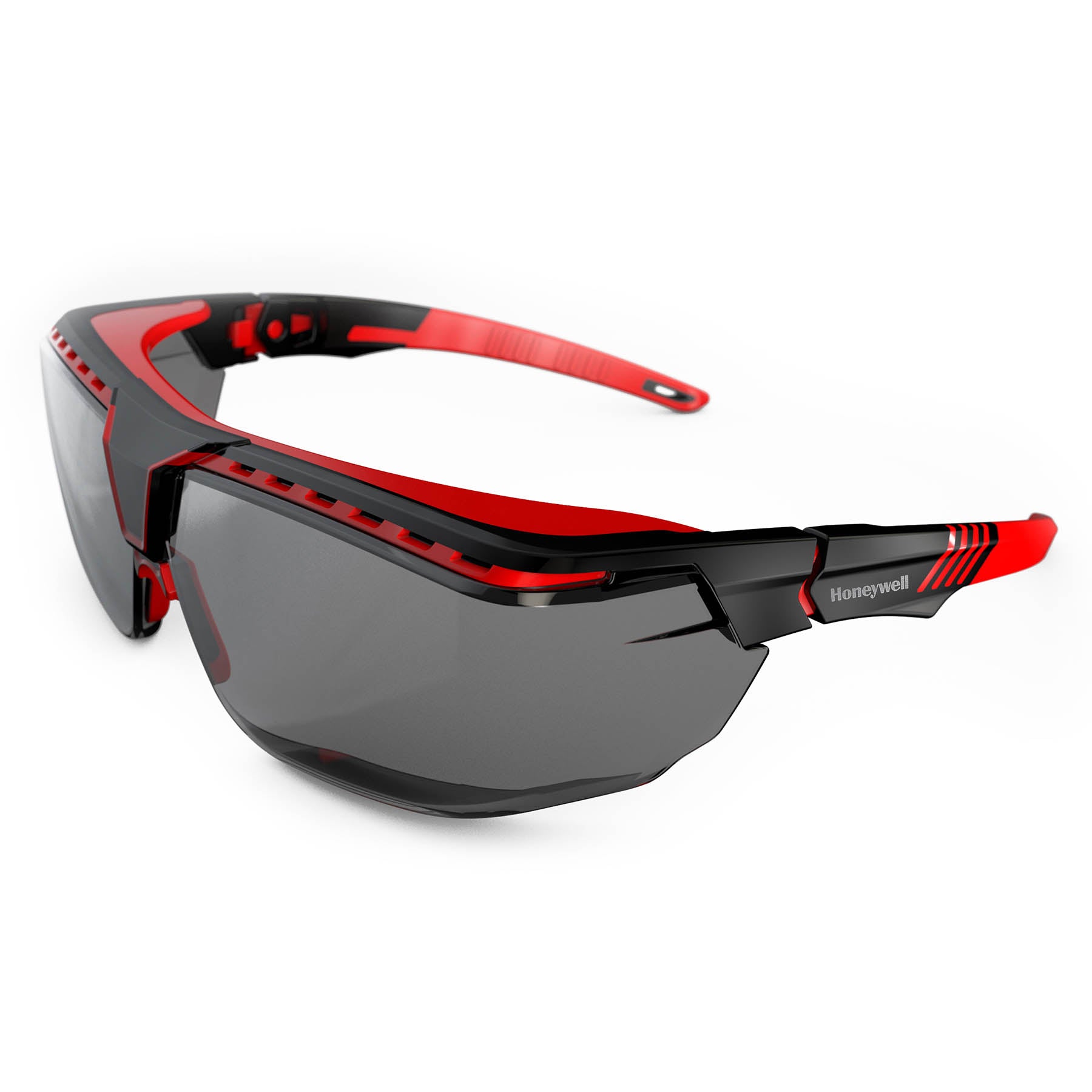 Honeywell Avatar OTG Black & Red Frame Grey Lens Anti-Scratch Coating