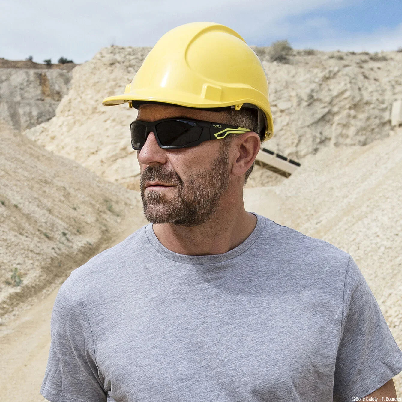 Bolle MERCURO MERPSF Safety Glasses Smoke Lens