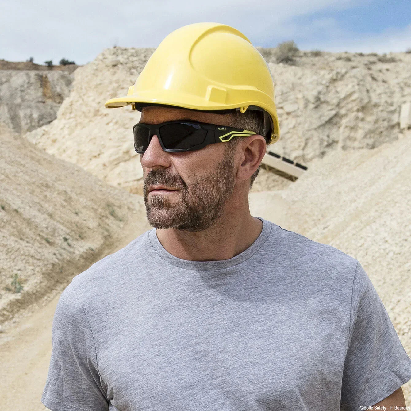 Bolle MERCURO MERPSF Safety Glasses Smoke Lens