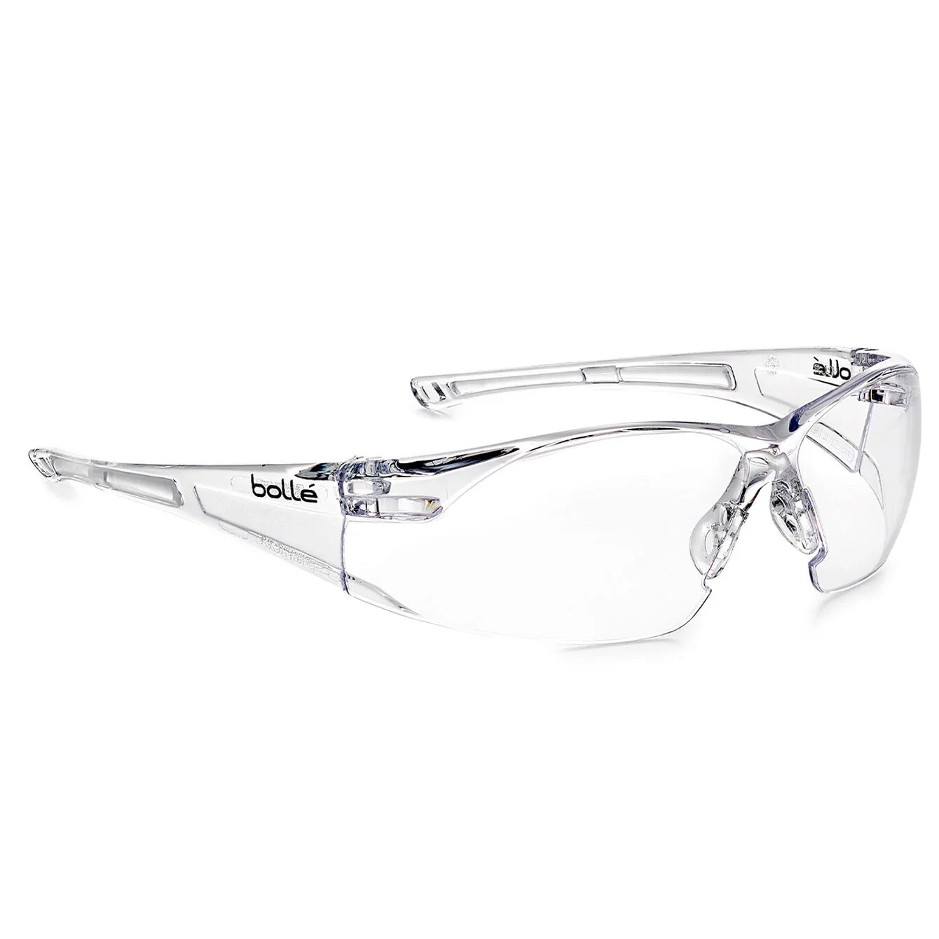 Bolle RUSH Clear Lens Safety Glasses - RUSHPSI