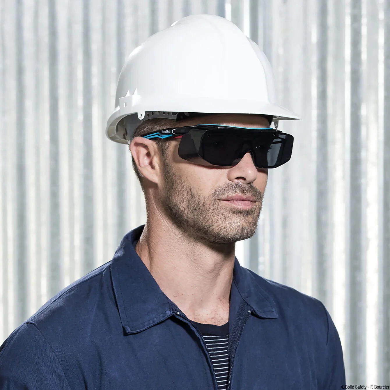 Bolle TRYON OTG TRYOTGPSF Safety Glasses - Smoke Lens