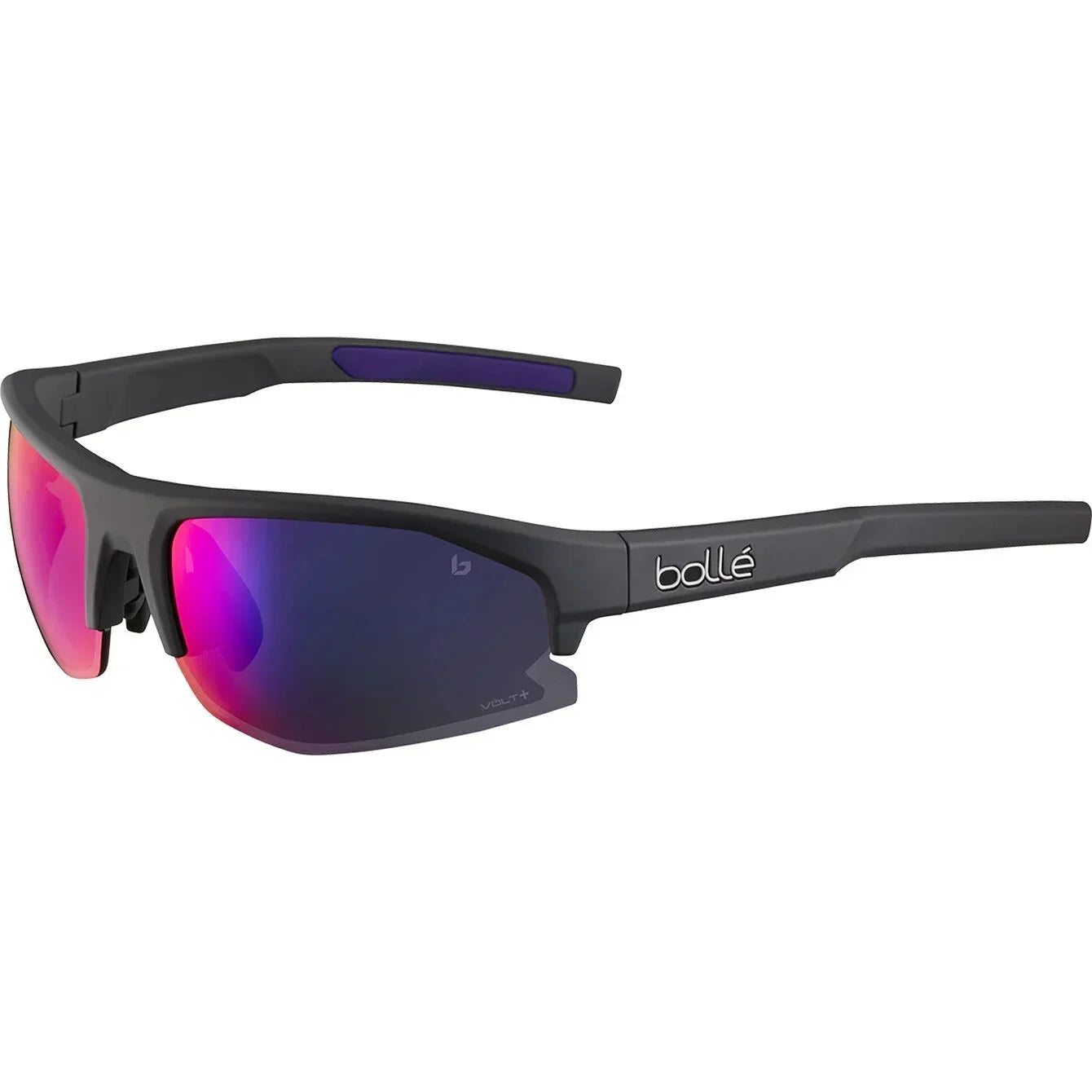 Bolle BS004002 Bolt 2.0 S Sunglasses - Titanium Matte - Volt+