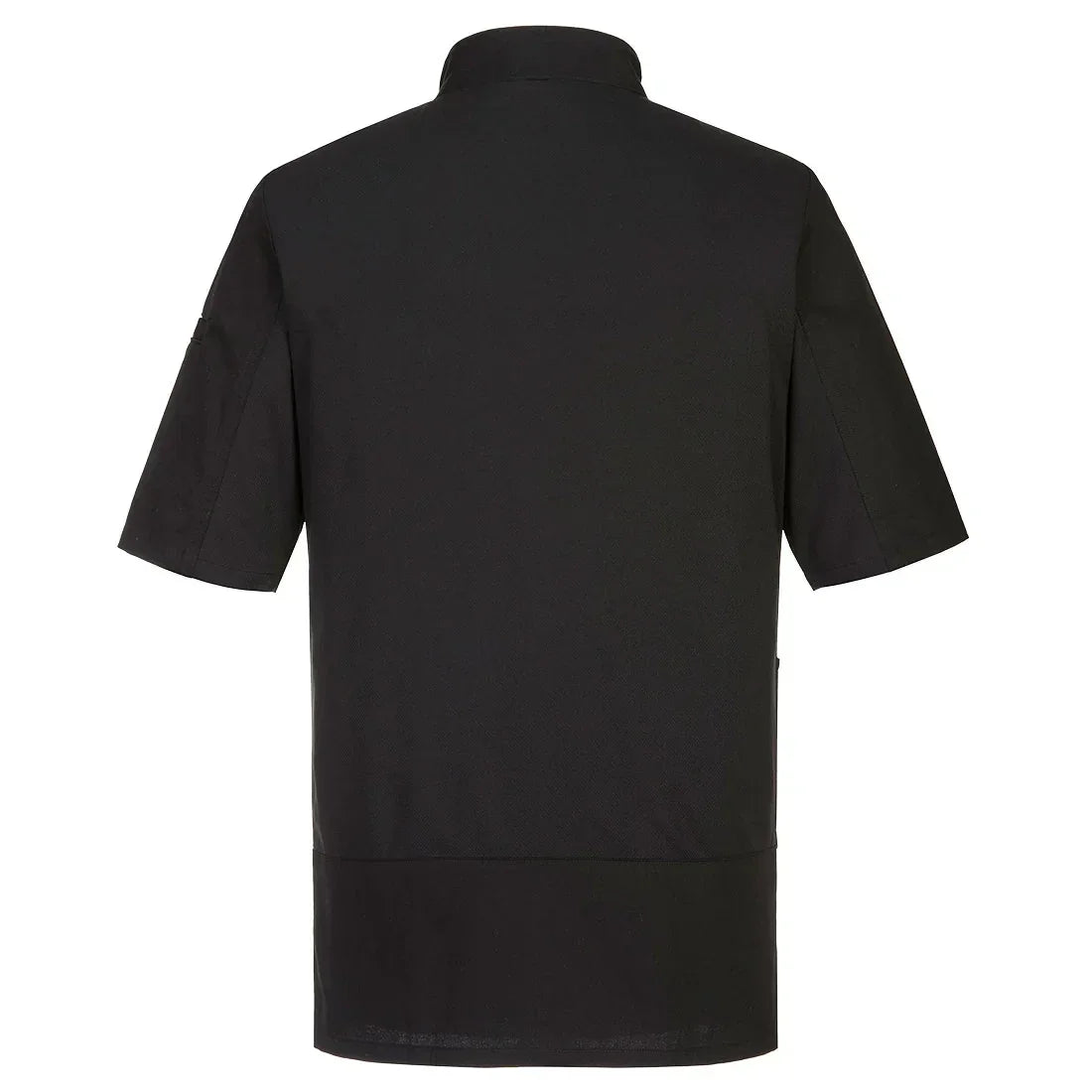 Portwest C735 Surrey Chefs Jacket S/S - Black