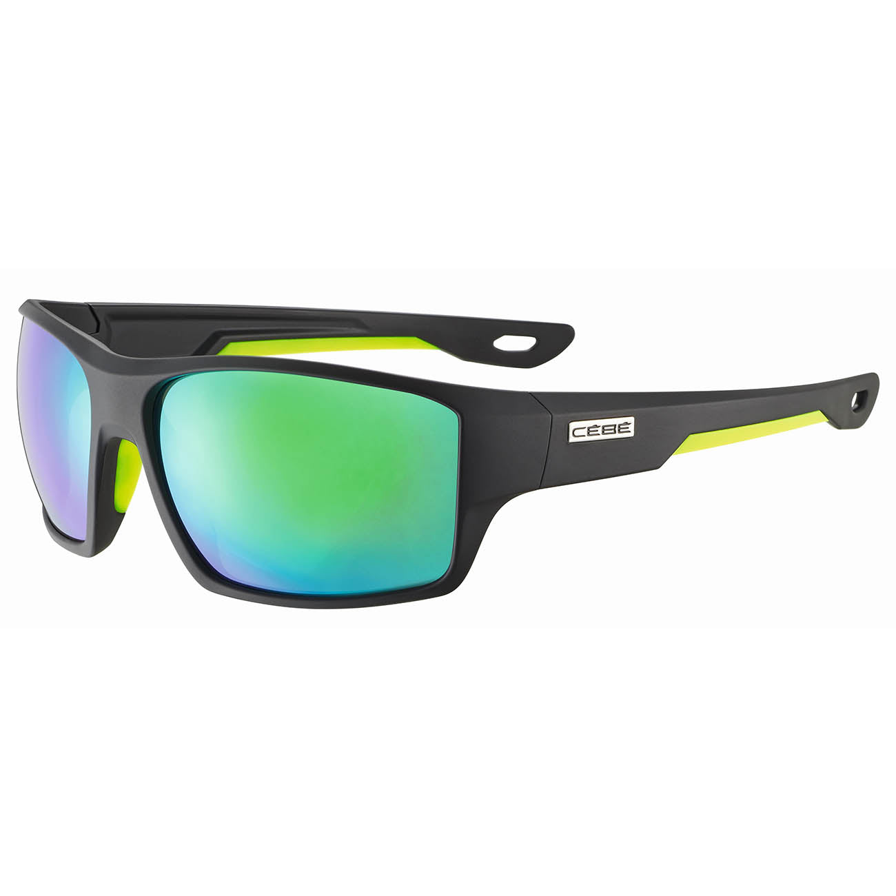 Cebe STRICKLAND CBS046 - Black Lime Matte - Zone Grey Cat.3 Green