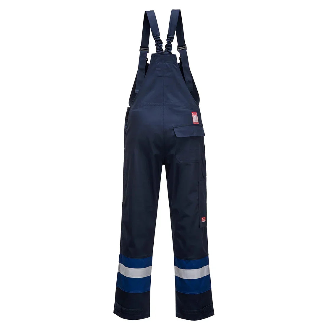 Portwest FR57 Bizflame Plus Bib and Brace Navy Royal