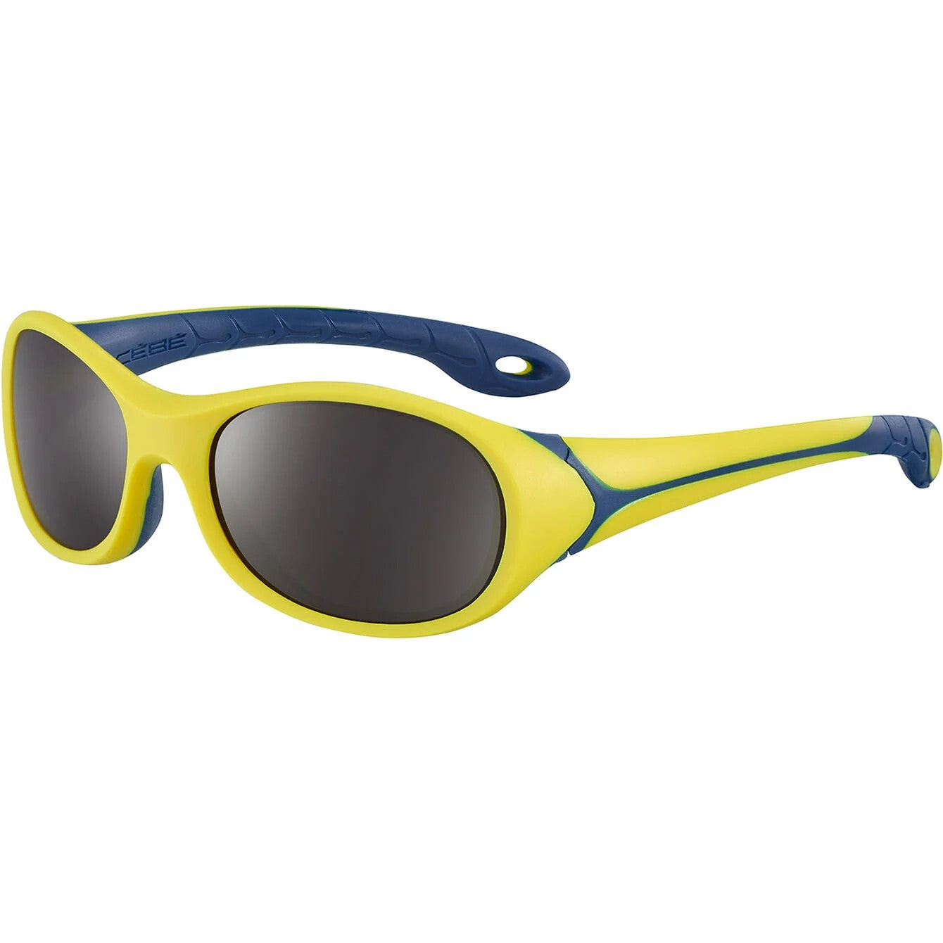 Cebe Junior FLIPPER CBS122 Sunglasses - Blue Lime Matt - Zone Blue Light Grey Cat.3 Blue
