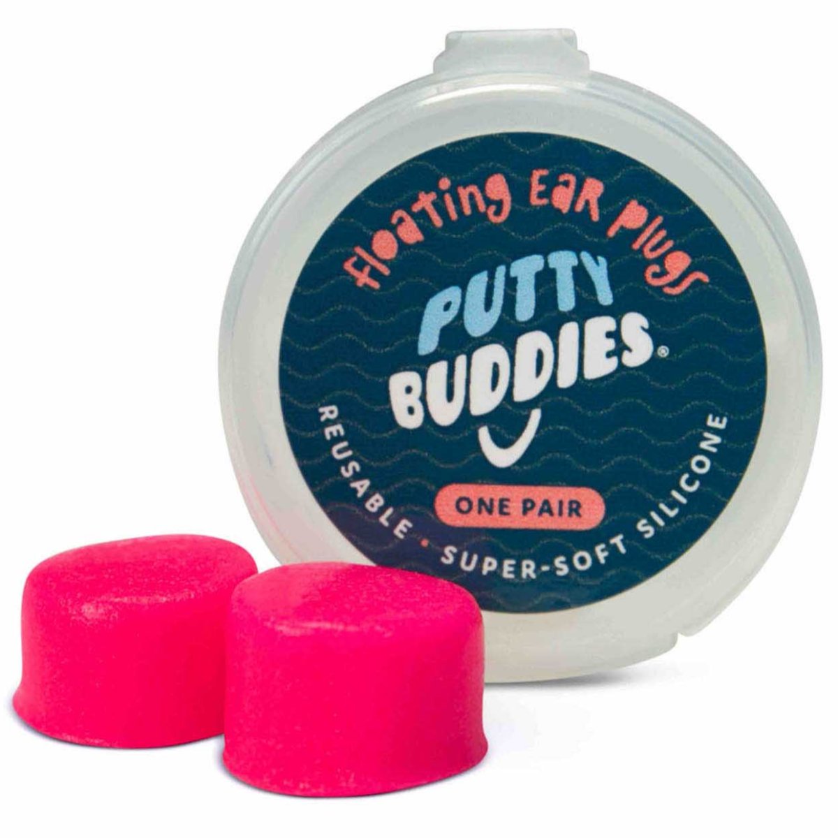 Putty Buddies Floating Ear Plugs Pink