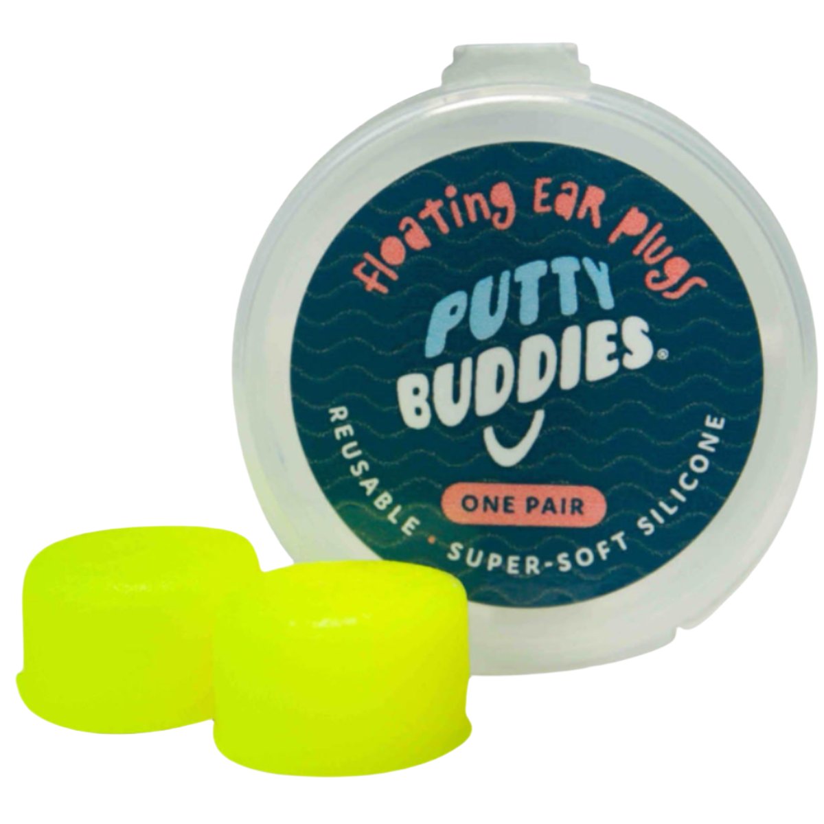 Putty Buddies Floating Ear Plugs Yellow