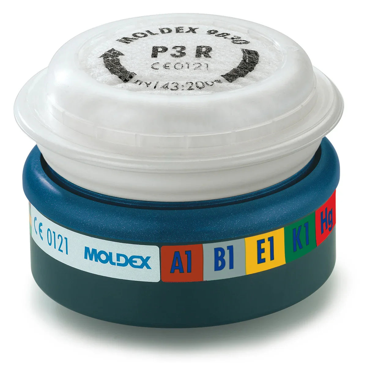 MOLDEX 9730 ABEK1HgP3 R D EasyLock Pre-assembled Filters Cartridge