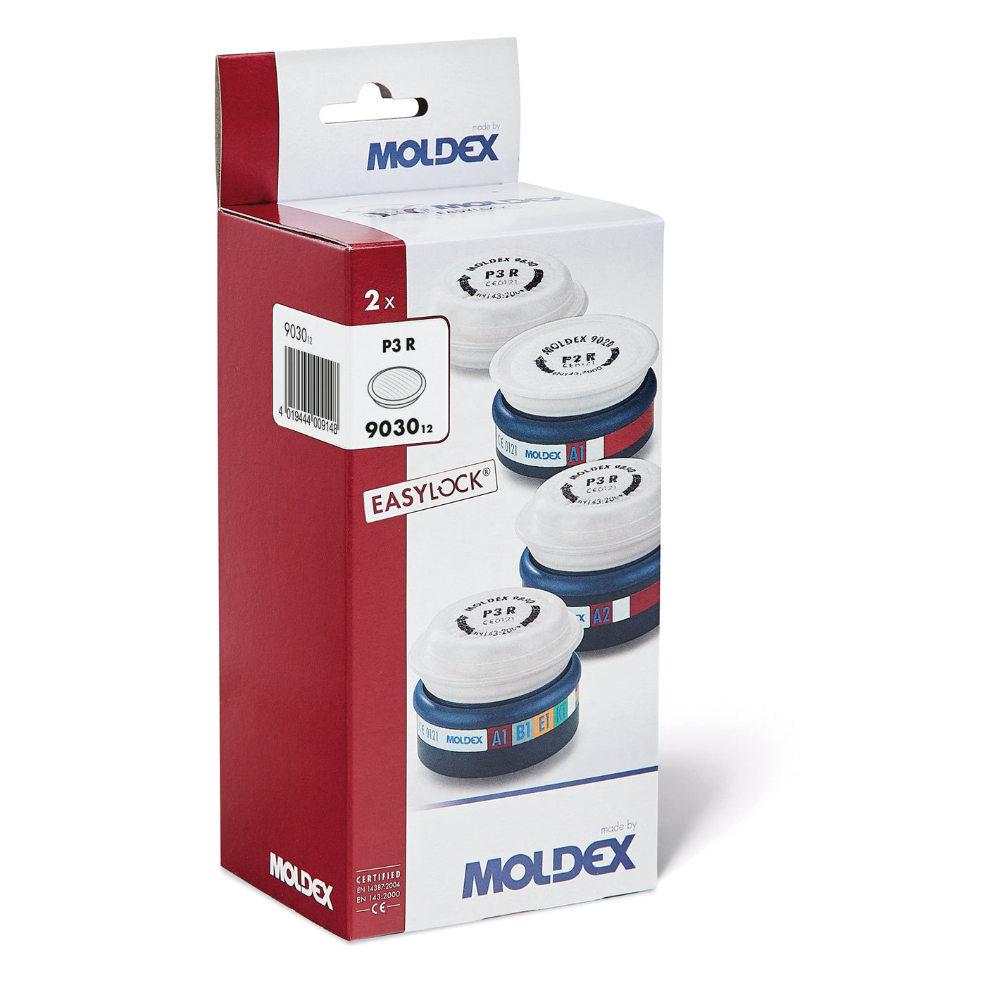 Moldex 903012 - P3 R Particulate Easylock Filter 2-Piece