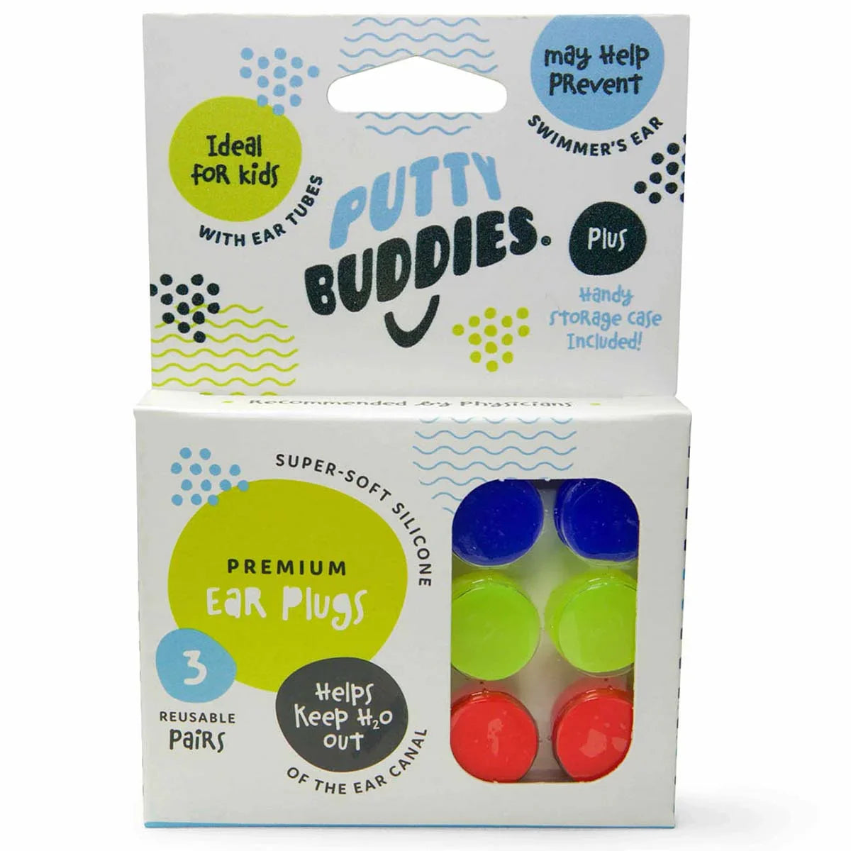 putty buddies original earplugs' swimming earplugs