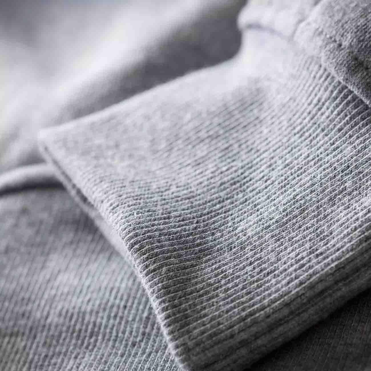 Scruffs Worker Hoodie Grey Marl detail