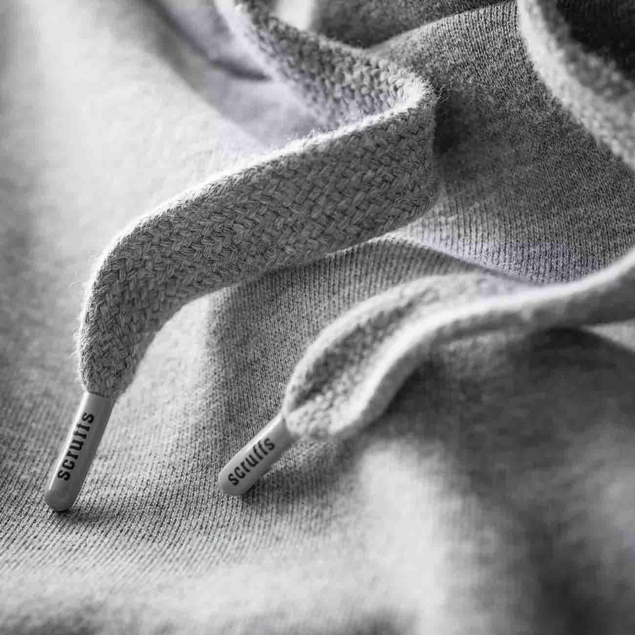 Scruffs Worker Hoodie Grey Marl