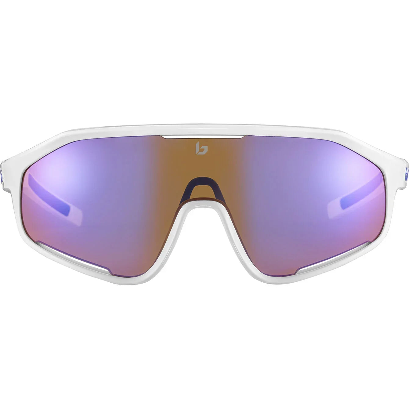 Bolle SHIFTER BS010006 Sunglasses - White Shiny - Brown Blue