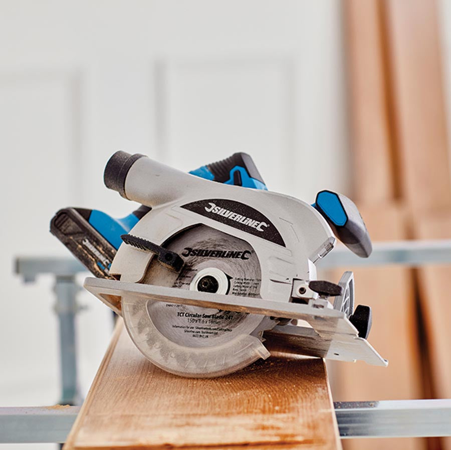 Silverline 991471 18V Cordless Circular Saw 150mm 1