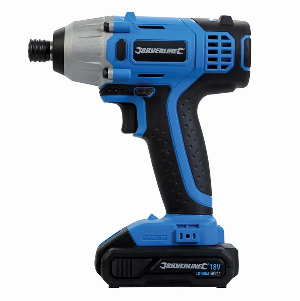 Silverline 996048 18V Cordless Impact Driver