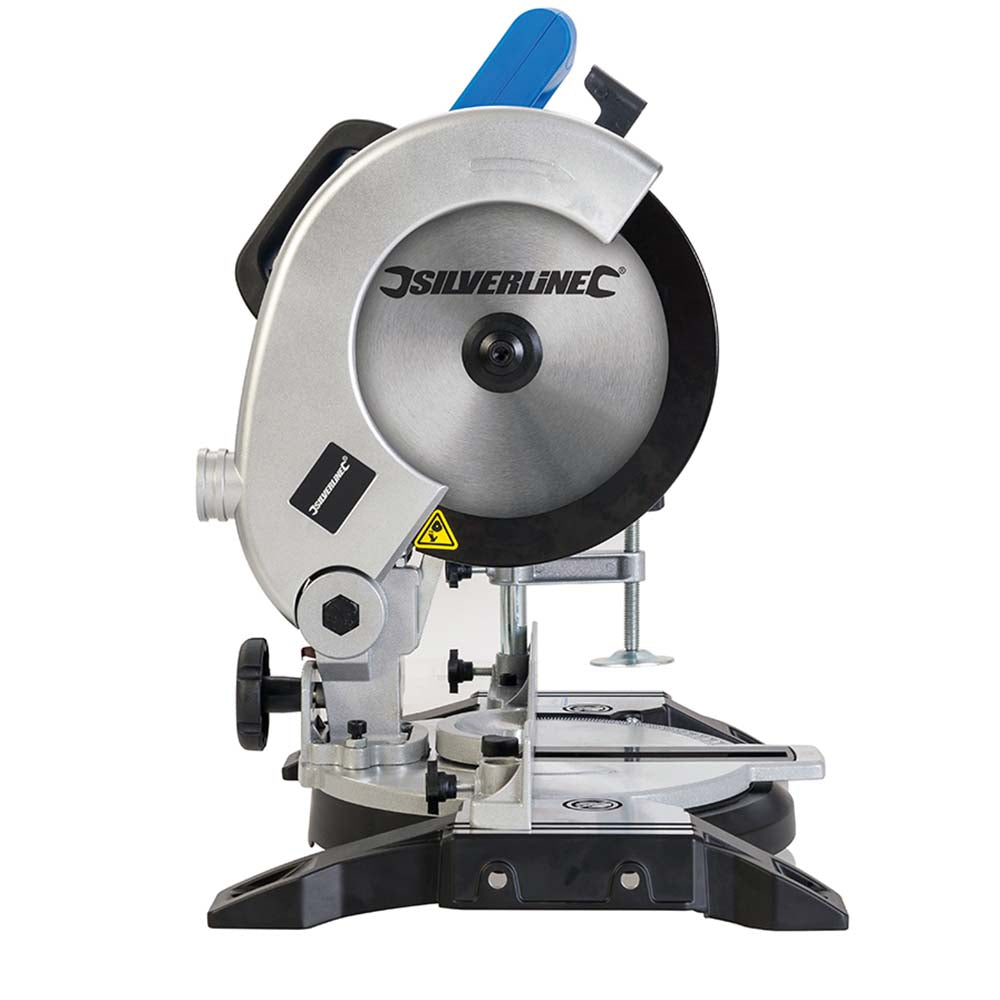 Silverline 262705 DIY 1400W Compound Mitre Saw 210mm 2