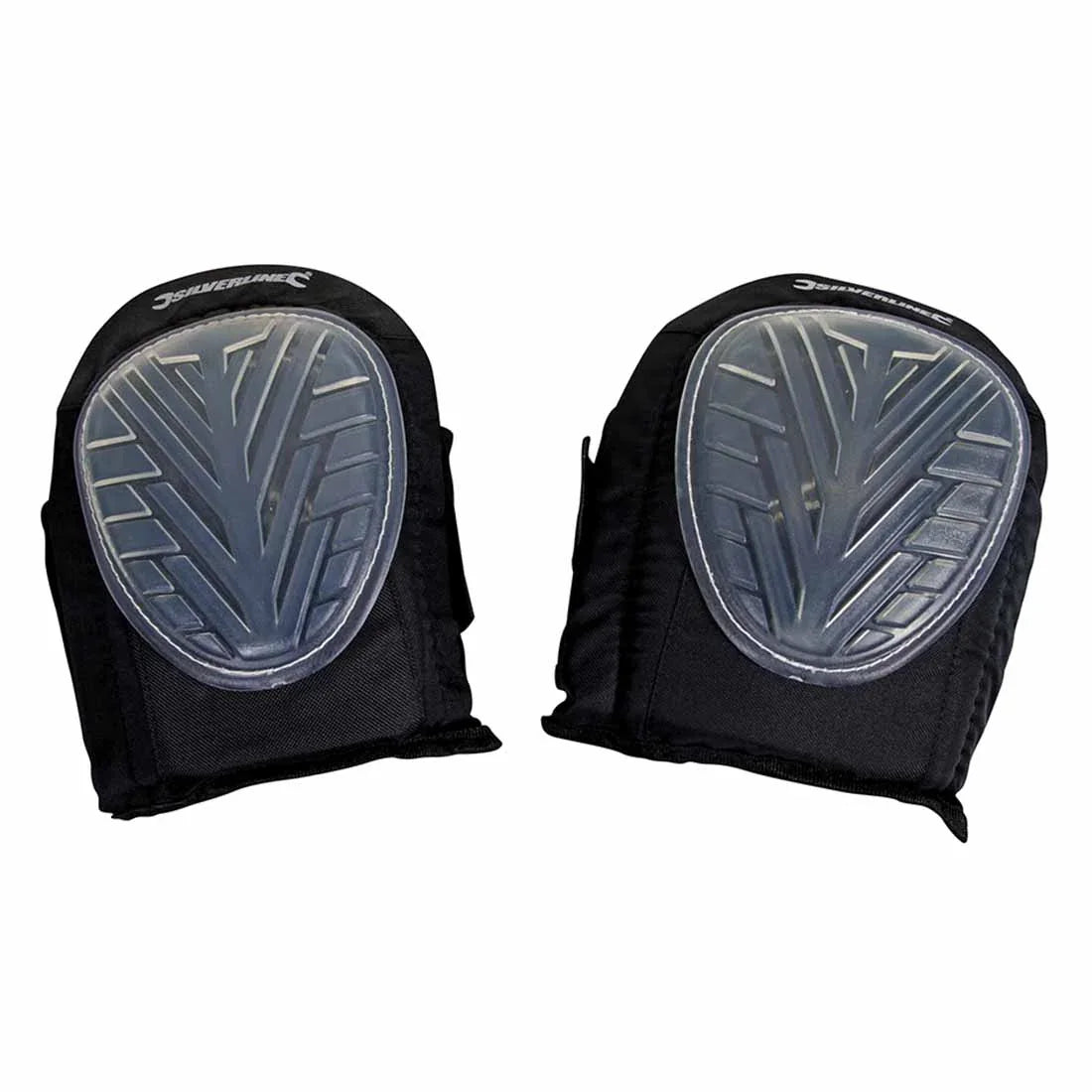 Silverline 633711 Hard Cap Gel Knee Pads - Adjustable