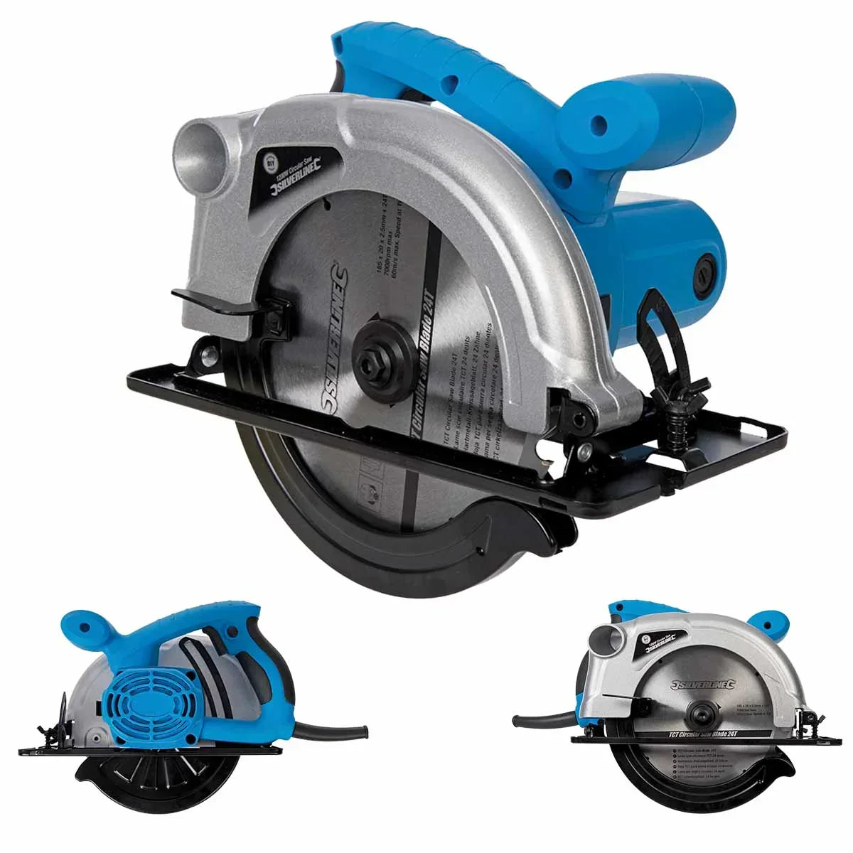 Silverline 845135 DIY 1200W Circular Saw 185mm