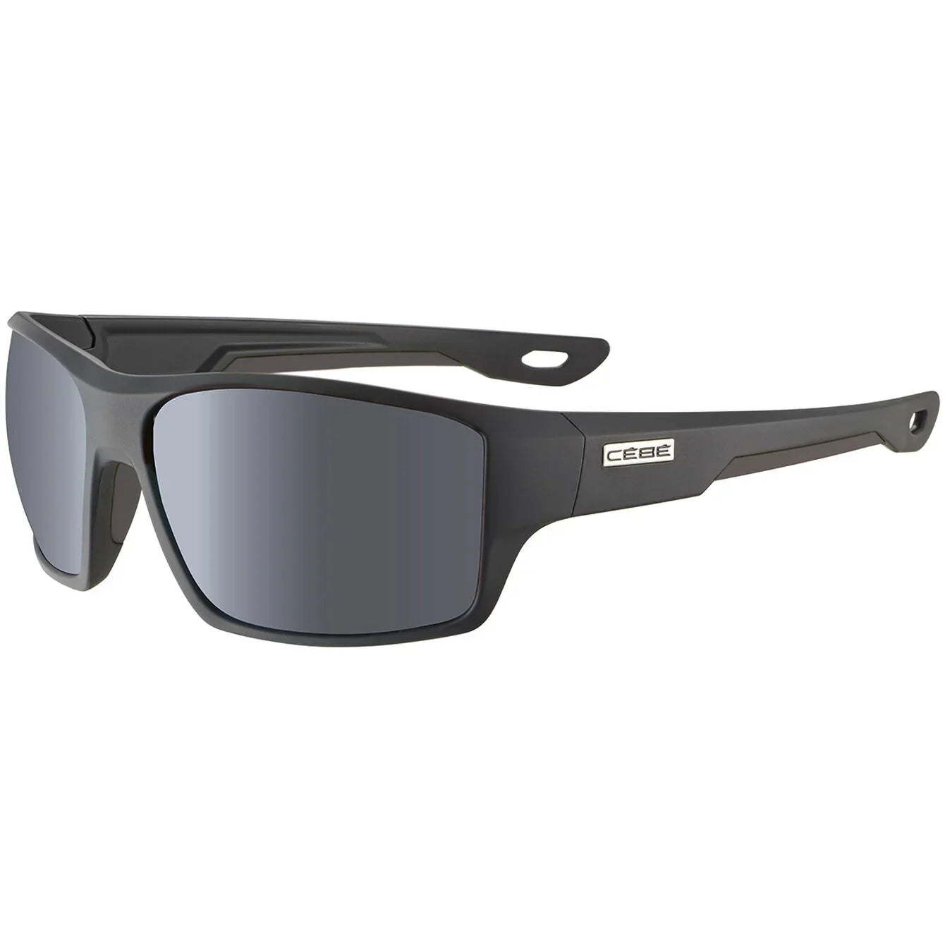Cebe STRICKLAND CS08601 - Black Matte - Zone Polarized Grey Cat.3 Silver