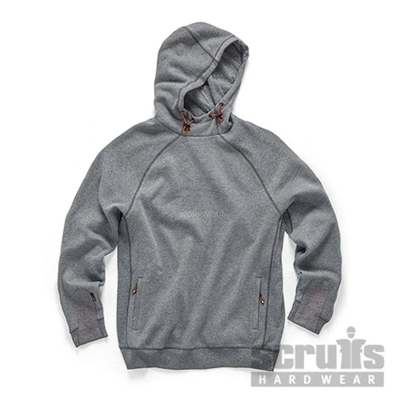 Scruffs Trade Brushed Fleece Hoodie - Graphite