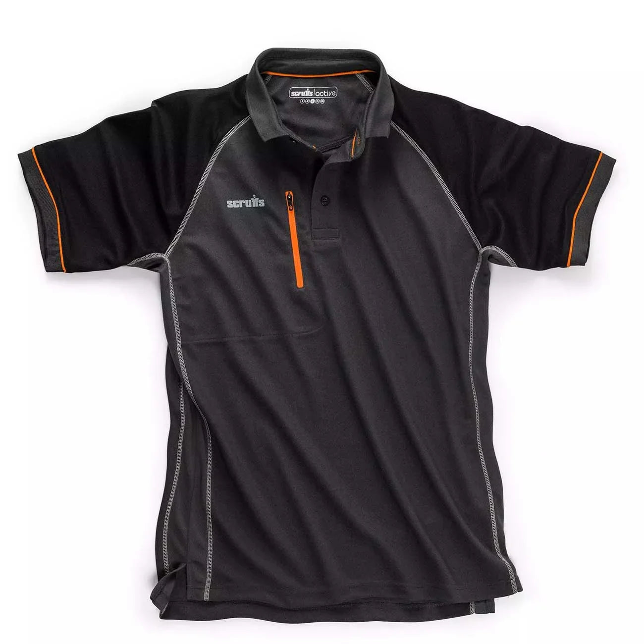 Scruffs Trade Active Polo - Graphite