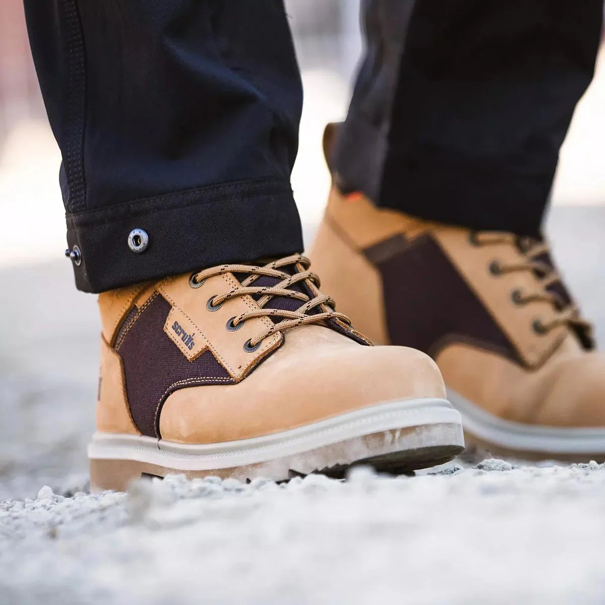 Scruffs Twister 6 Safety Boots Tan model