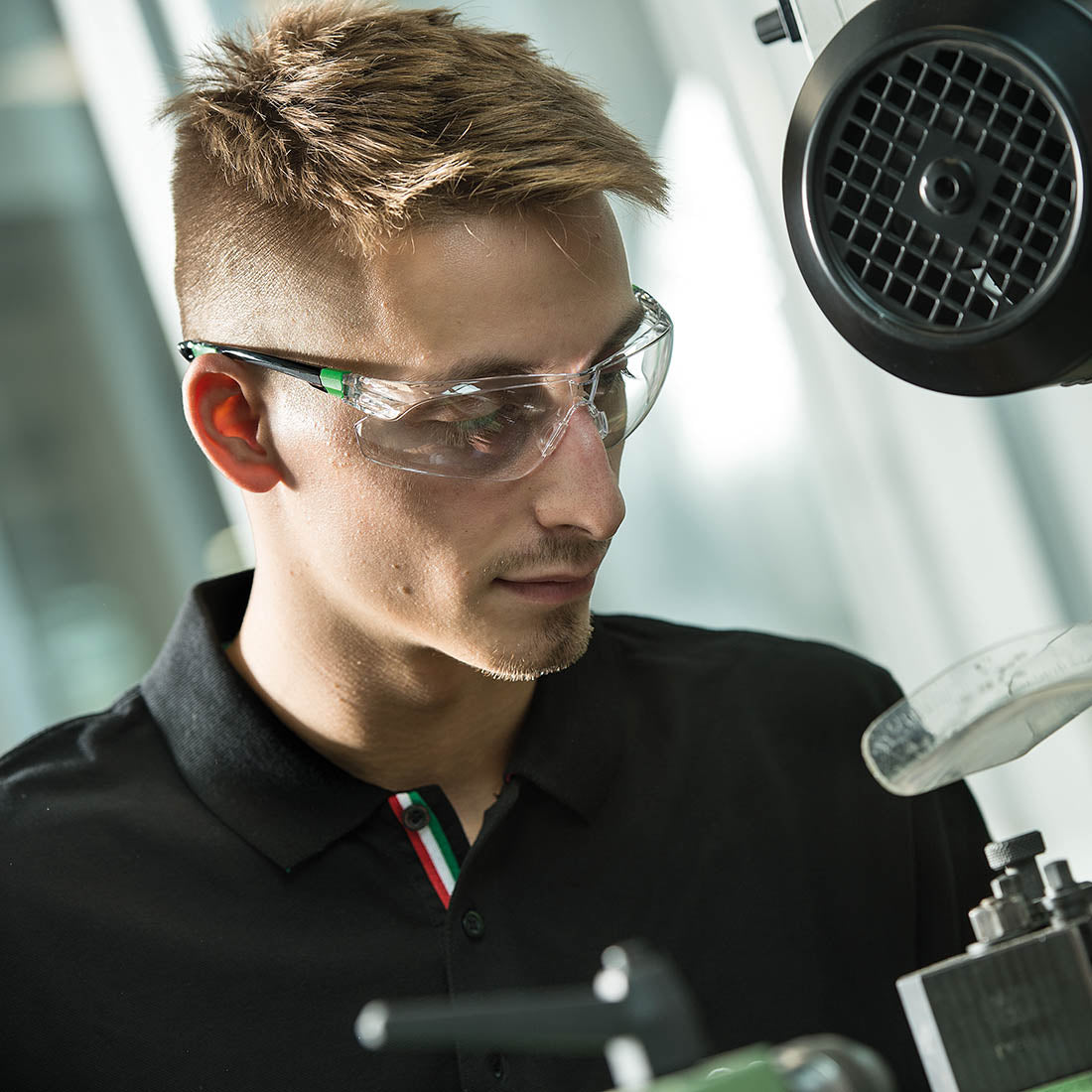 Univet 506UP Clear Plus Safety Glasses - 506U.03.02.00