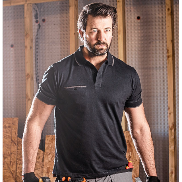 Scruffs Worker Polo - Black
