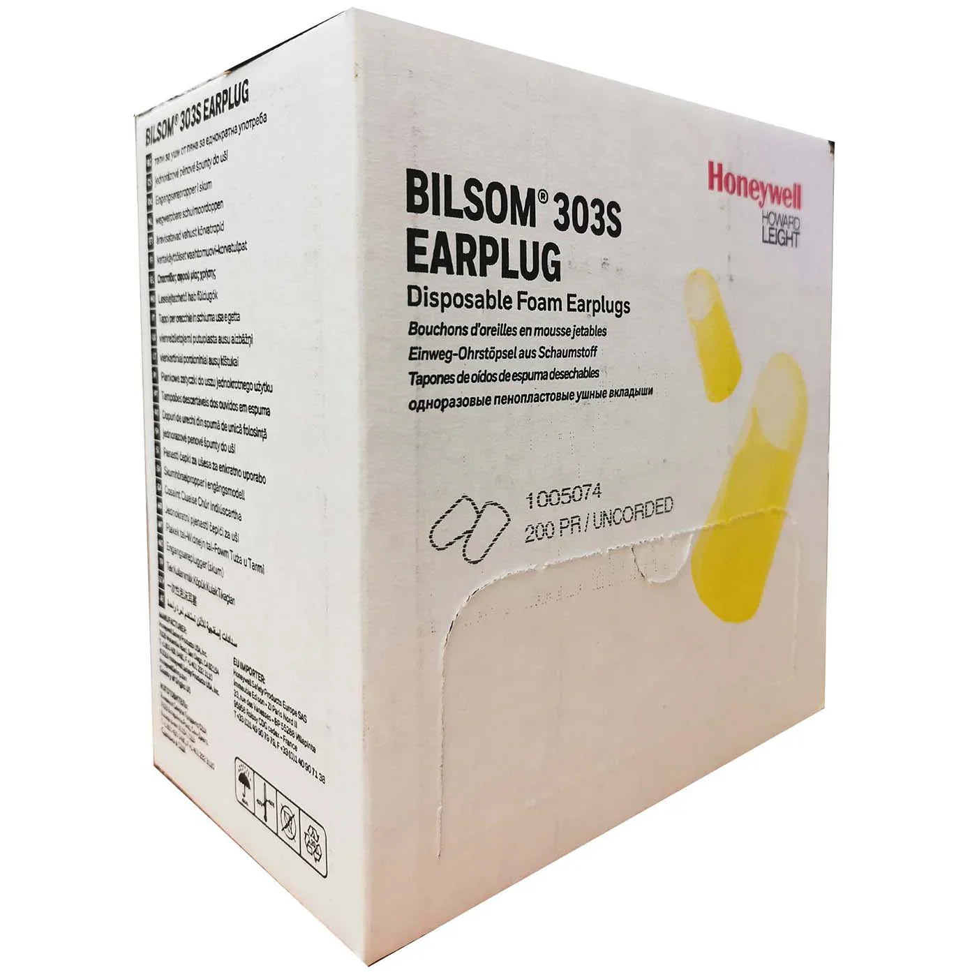 Honeywell Howard Leight 1005074 Bilsom 303S Ear Plugs alive safety
