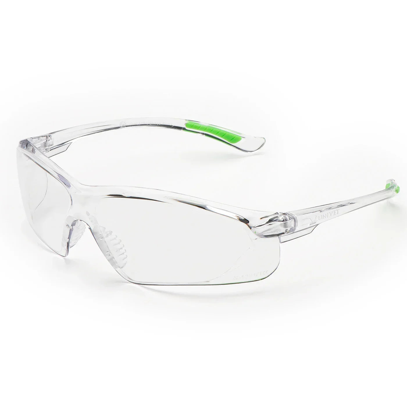 Univet 516 Clear Anti-Scratch Safety Glasses - 516.01.00.00