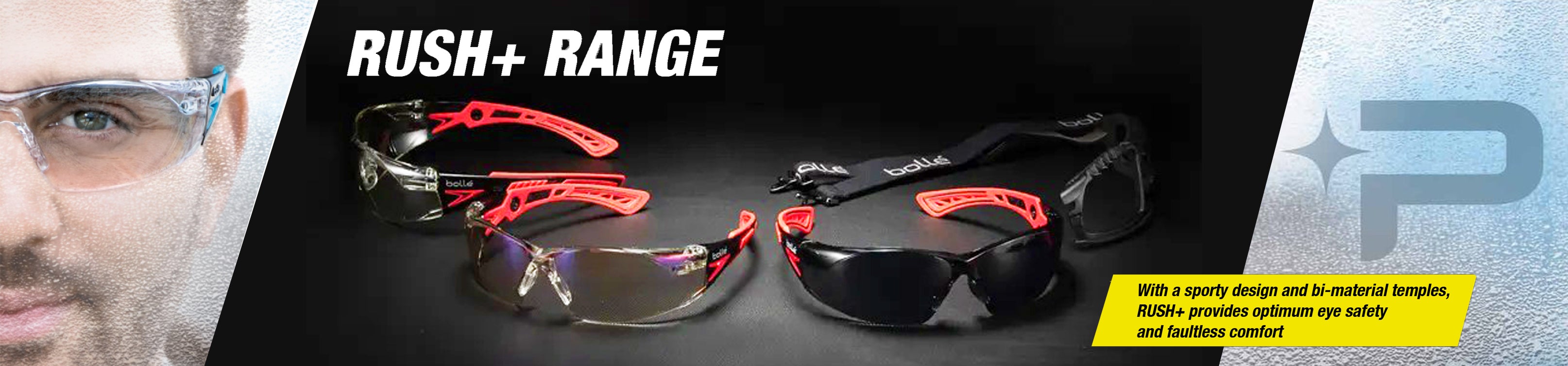 Bolle Rush+ Safety Glasses