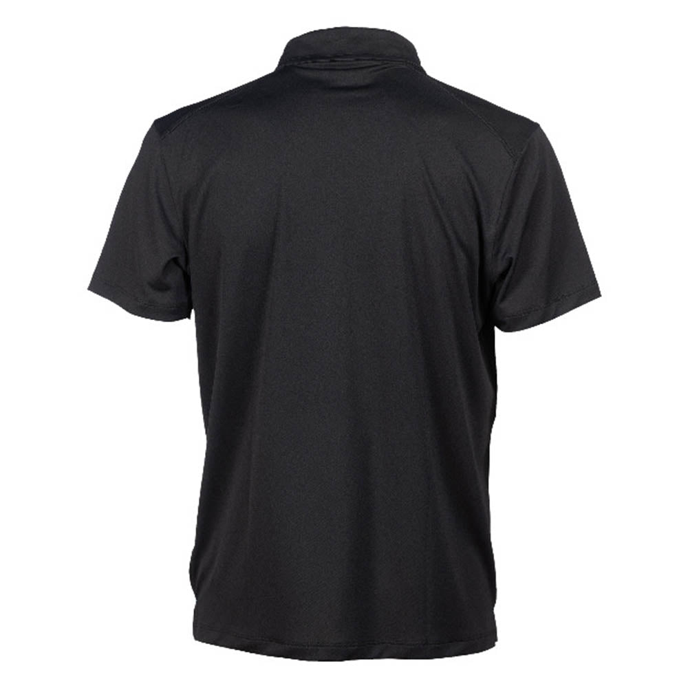 Arena Unisex Team Solid Polo Shirt_Black