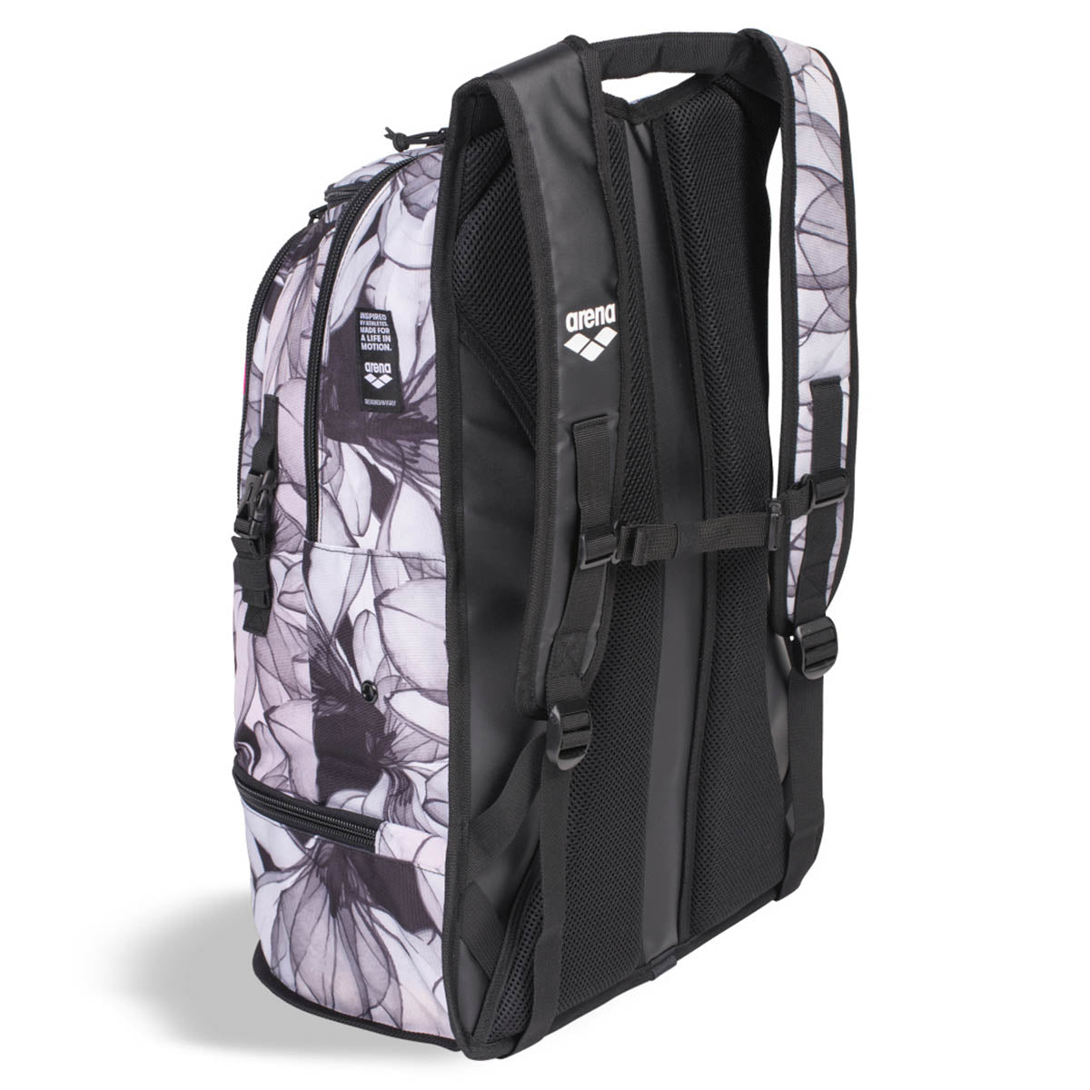006188-106 Arena Fastpack 3.0 Allover 40L Backpack 