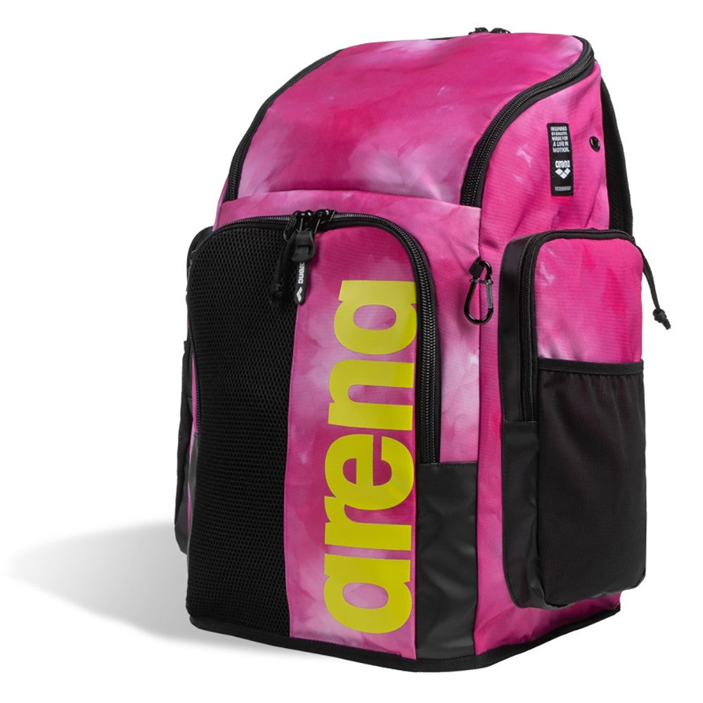 Arena Spiky III Backpack 45 L Allover Tie-Dye Pink