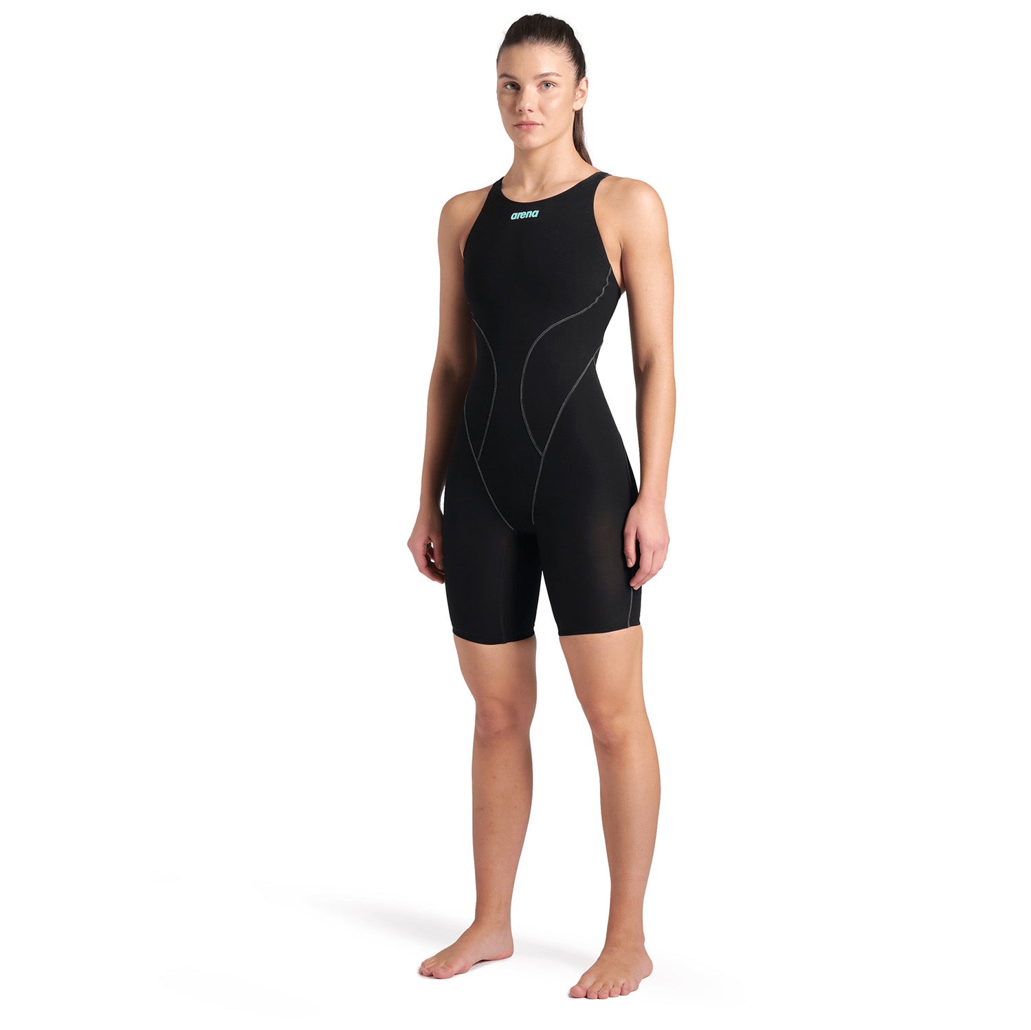 Arena Women's Powerskin Impulso Open Back 008603-100