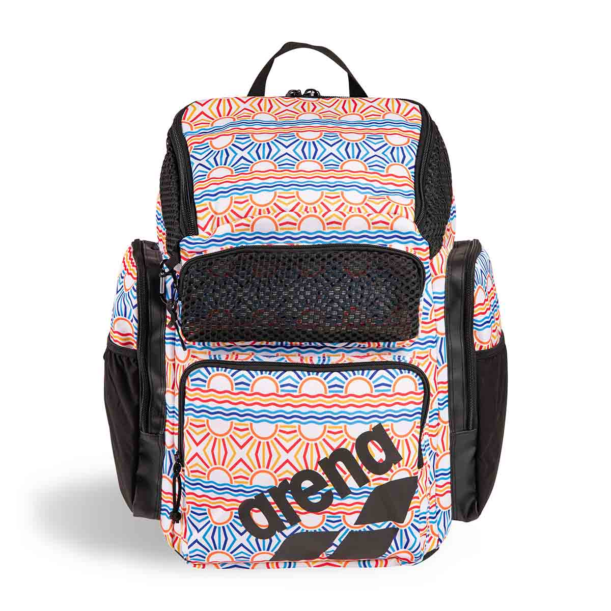 Arena One Go Allover Swim Backpack 45L Sunrise