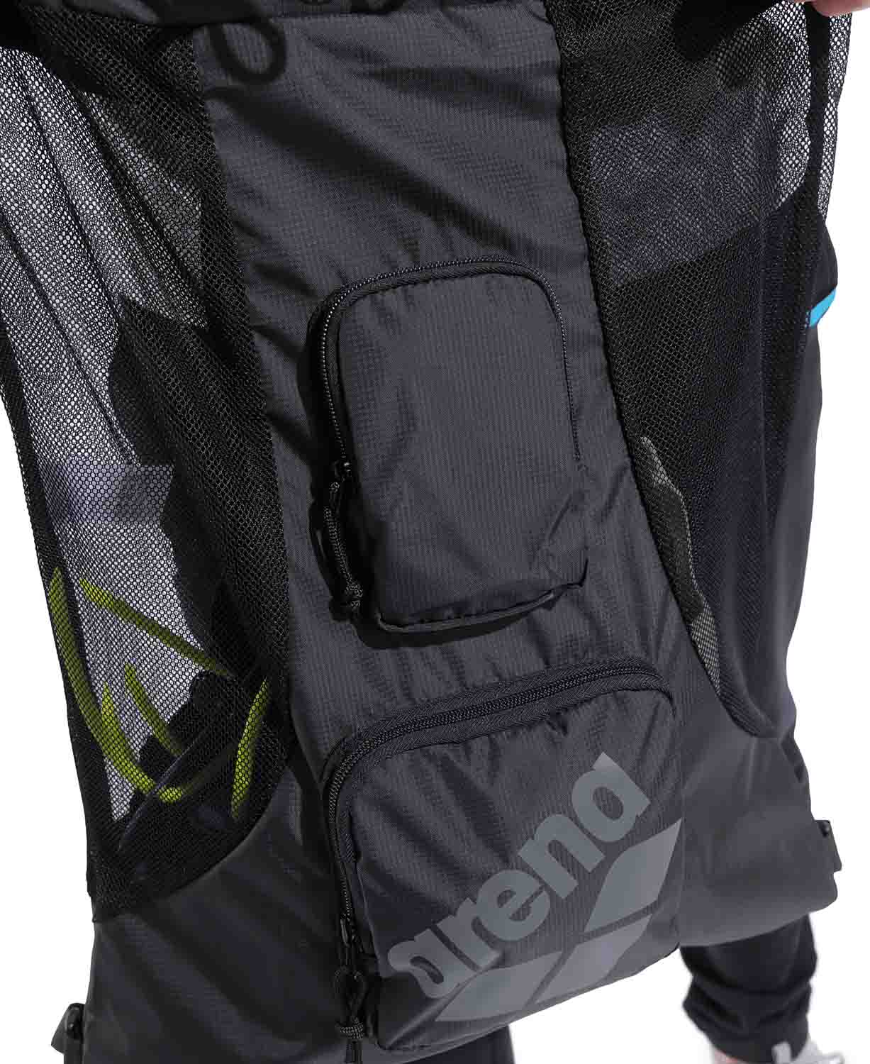 Arena Pool Sack Mesh Bag All Set Black